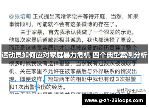 运动员如何应对家庭暴力危机 四个典型案例分析 运动员如何应对家庭暴力危机 四个典型案例分析